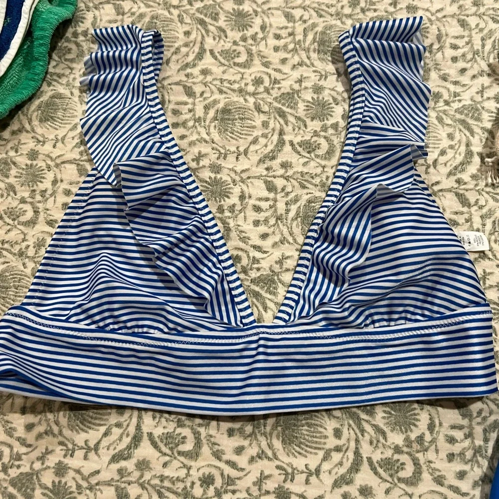 Aerie Pink and Blue Bikini Set - Picture 3 of 4